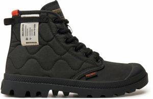 Palladium Pampa Re-Quilted Black
