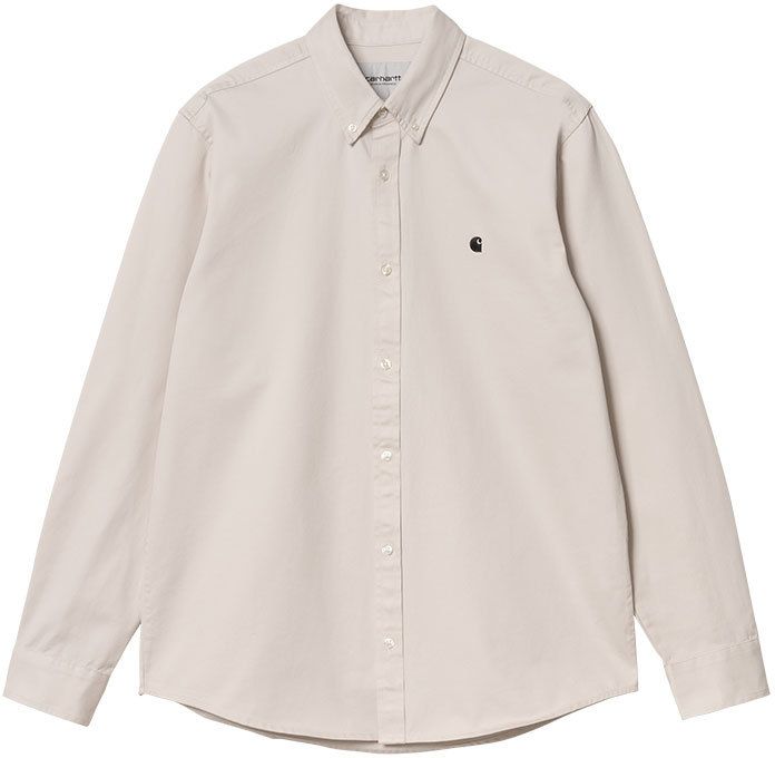 Carhartt WIP L/S Madison Shirt Moonbeam