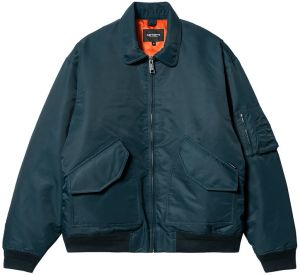 Carhartt WIP Olten bomber Duck Blue