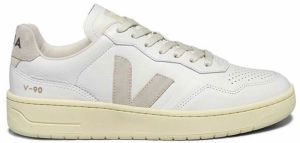Veja V-90 Leather Ext White Natural