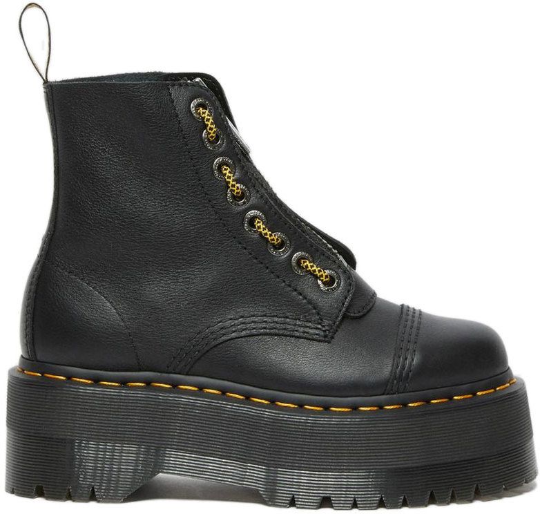 Dr. Martens Sinclair Max Pisa Leather Platform Boots