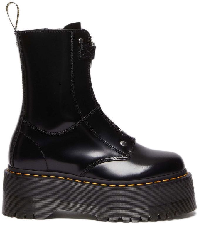 Dr. Martens Jetta Hi Max Buttero Leather Platform Boots