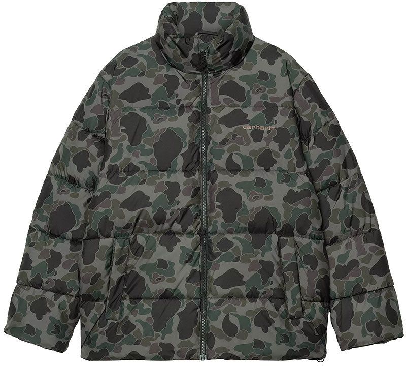 Carhartt WIP Springfield Jacket Camo Duck Grey