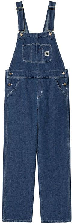 Carhartt WIP W' Bib Overall Straight Blue