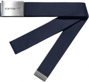 Carhartt WIP Clip Belt Chrome Air Force Blue