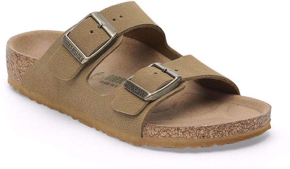 Birkenstock Arizona Kids Vegan Birko-Flor Birkibuc Narrow Fit