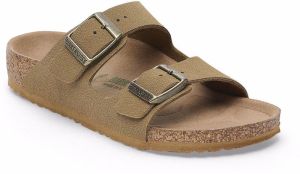Birkenstock Arizona Kids Vegan Birko-Flor Birkibuc Narrow Fit