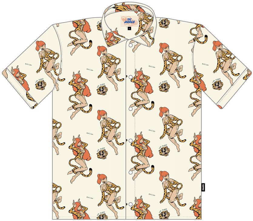The Dudes Leopard Hawaiian Shirt