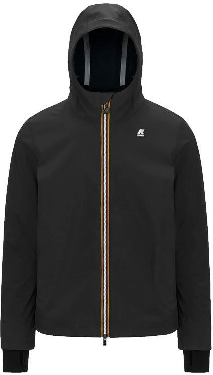 K-Way Jacko Bonded Black Pure-Blue Depht