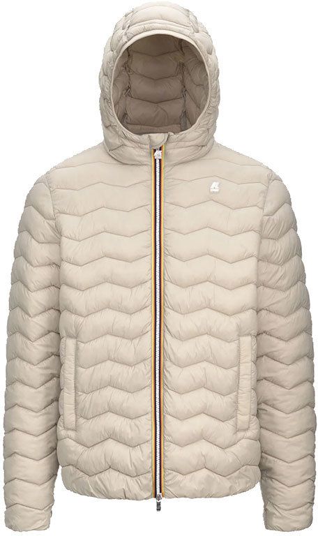K-Way Jack Quilted Warm Beige Grey