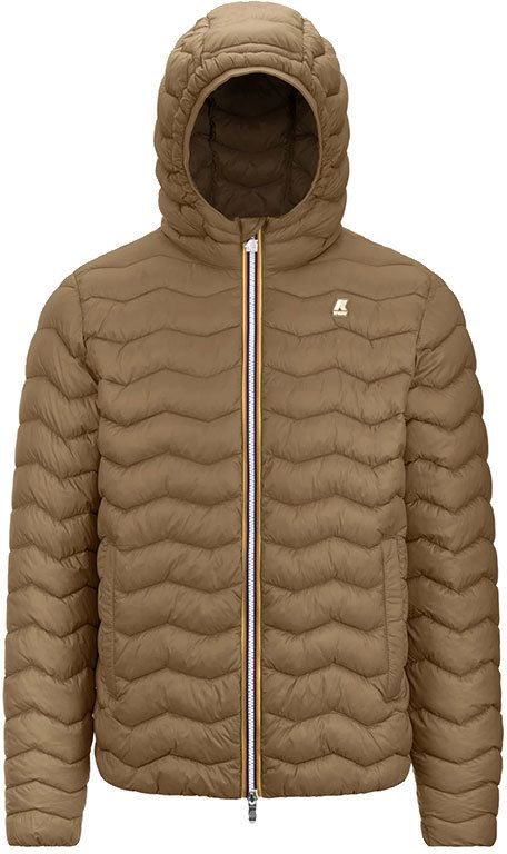 K-Way Jack Quilted Warm Brown Corda