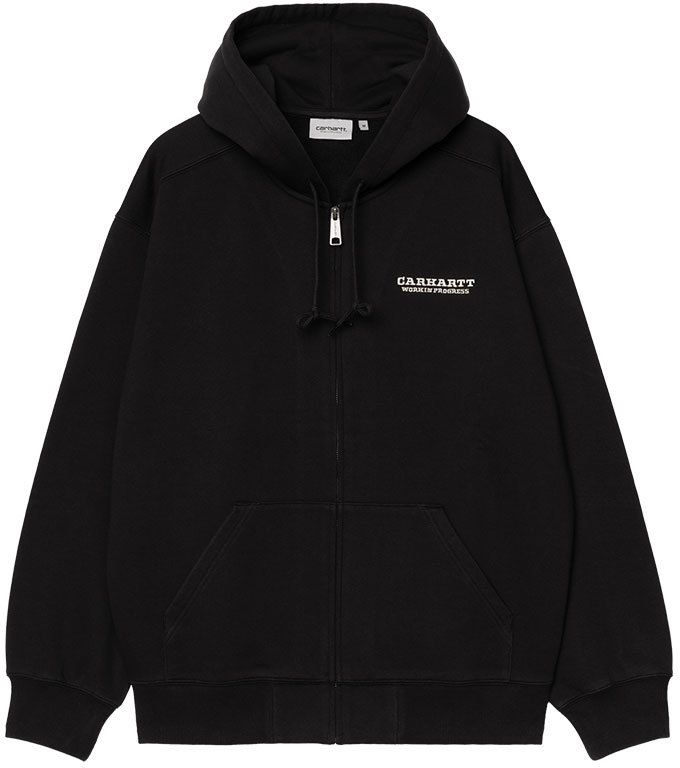 Carhartt WIP Hooded Runaway Sweat Jacket Black