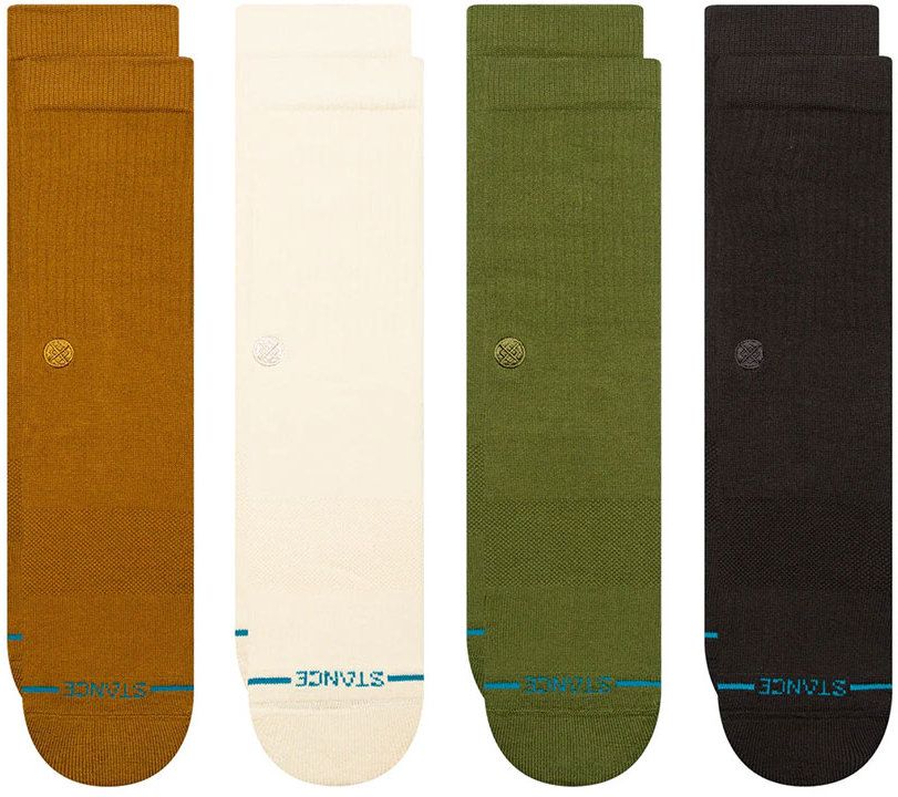 Stance Icon Crew Sock 4 Pack