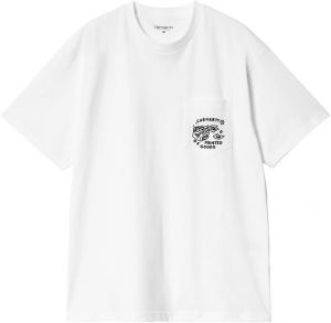 Carhartt WIP S/S Fragments Pocket T-Shirt White