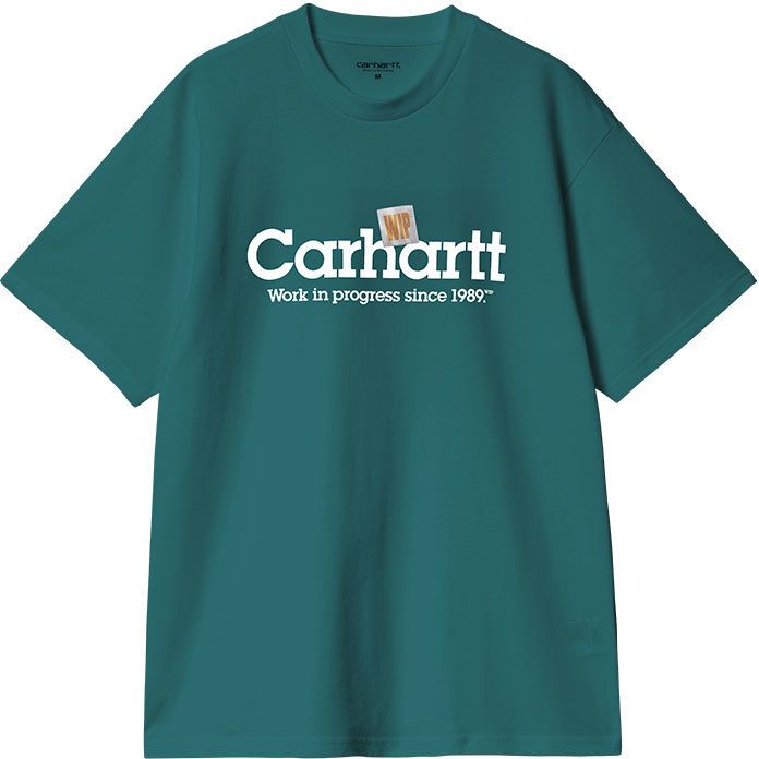 Carhartt WIP S/S Label Script T-Shirt Malachite