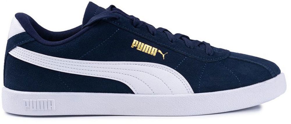 Puma Club II Navi White