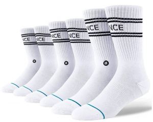 Stance Basic 3 Pack Crew White