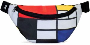 Loqi PIET MONDRIAN Composition Recycled Bumbag