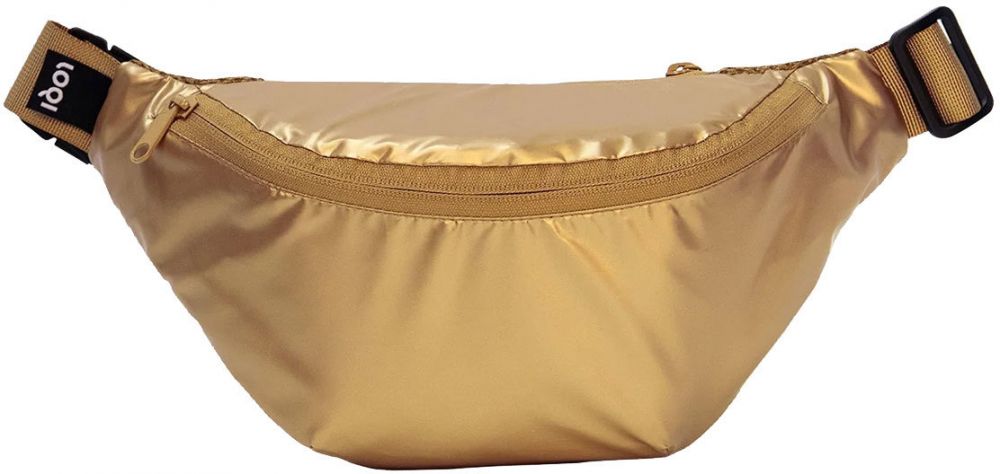 Loqi METALLIC Gold Bumbag