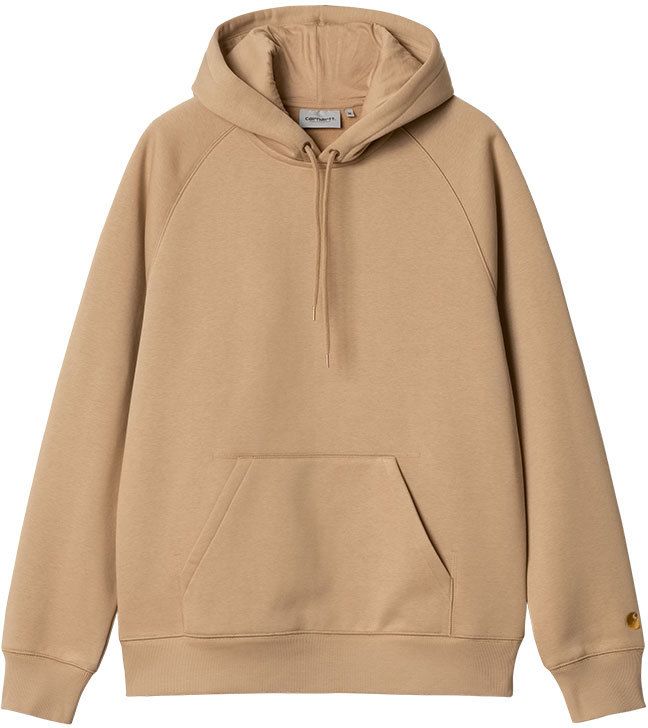 Carhartt WIP Hooded Chase Sweatshirt Dusty H Brown