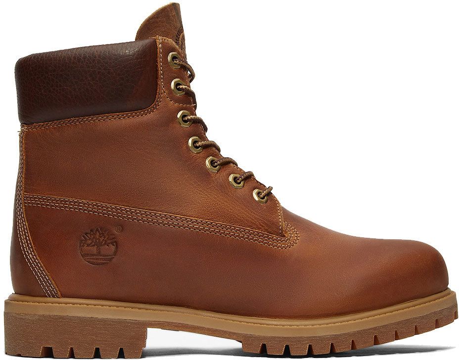 Timberland Premium 6-Inch Lace-Up Waterproof Boot in Brown