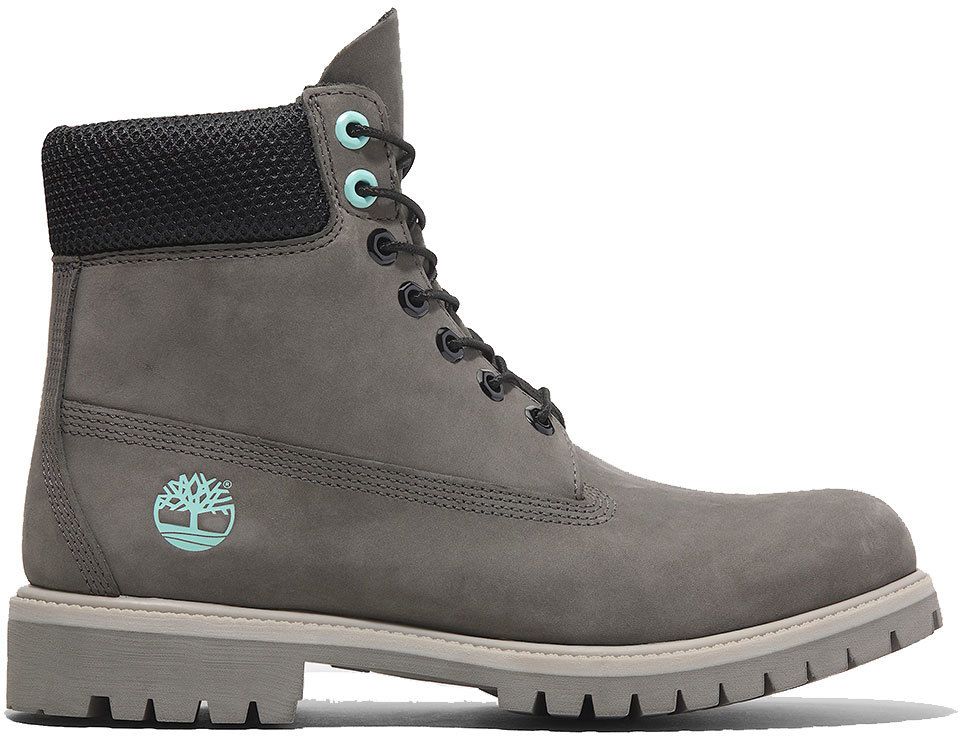 Timberland 6 In Premium WP Boot Medium Grey Nubuck
