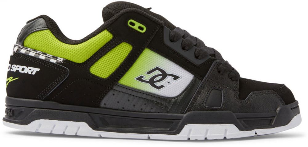 DC Shoes Stag Lace-Up Black Green White