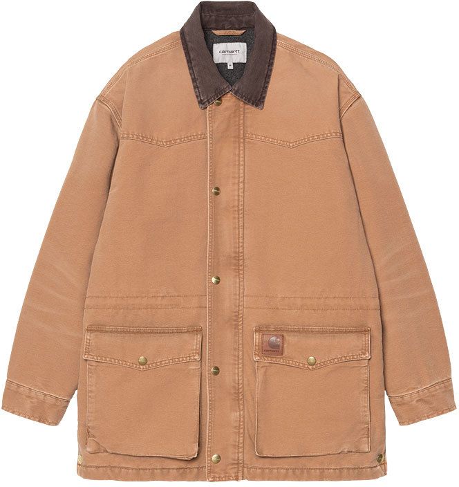Carhartt WIP OG Santa Fe Coat Hamilton Brown