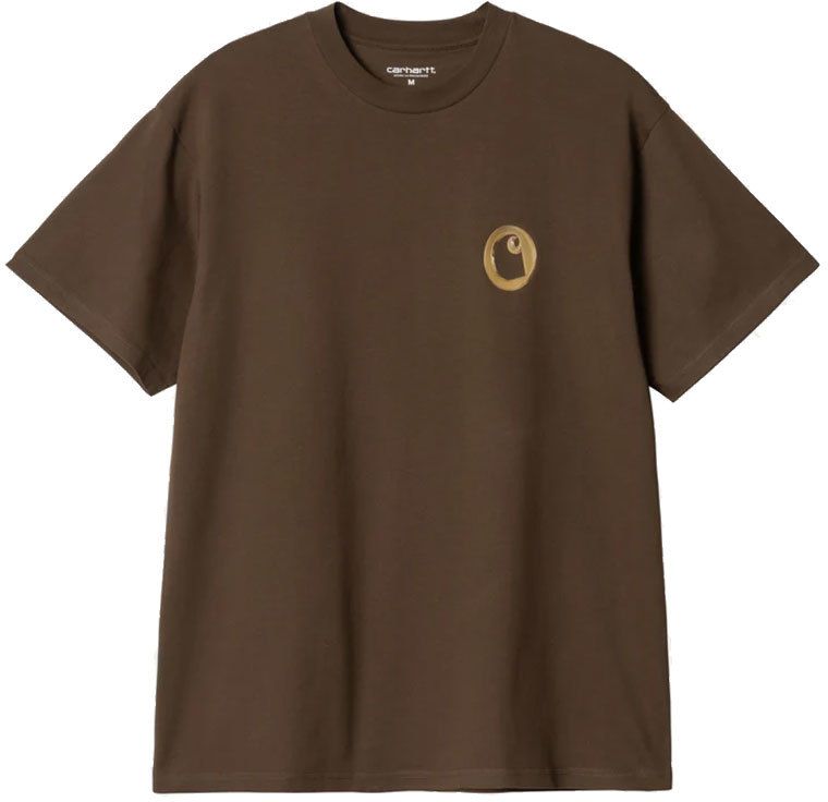 Carhartt WIP S/S Linked Charms T-Shirt Liberica Gold