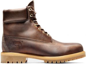 Timberland Premium 6-Inch Lace-Up Waterproof Boot Dark Brown