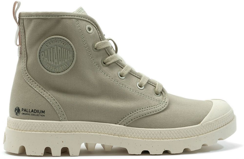 Palladium Pampa Hi Zip Organic Eucalyptus M