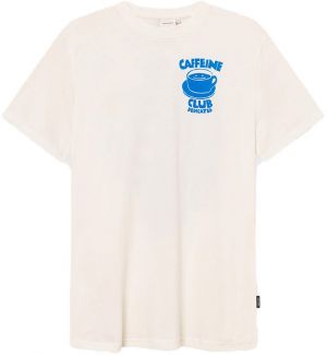 Dedicated T-shirt Stockholm Caffeine Club Off-White