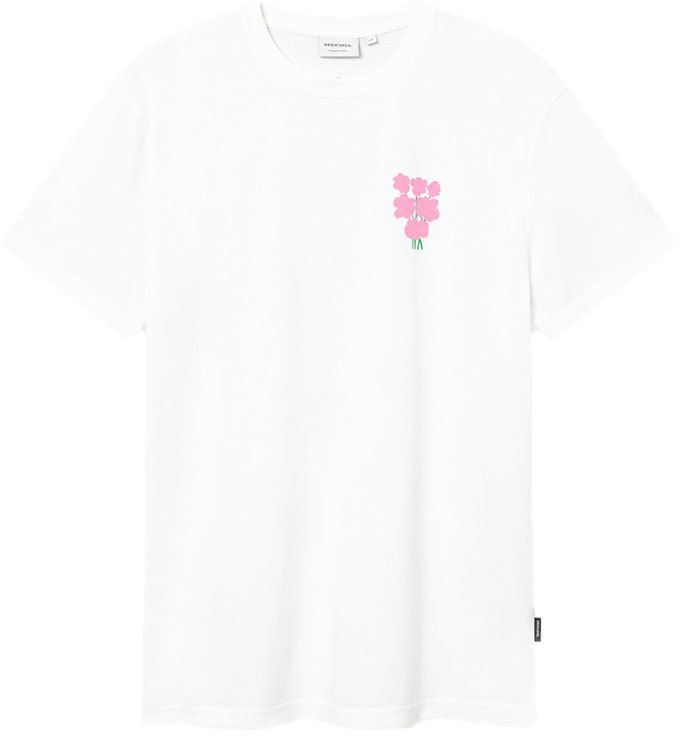 Dedicated T-shirt Stockholm Magical Flowers White