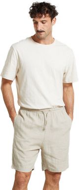 Dedicated Shorts Vejle Linen Ecru