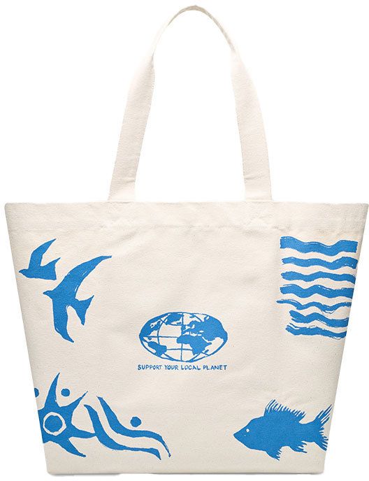 Dedicated Beach Bag Sundre Beach Collage Off-White