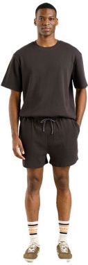 Dedicated Shorts Essingen Waffle Phantom Black