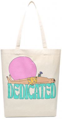 Dedicated Tote Bag Torekov Vacay Logo Off-White