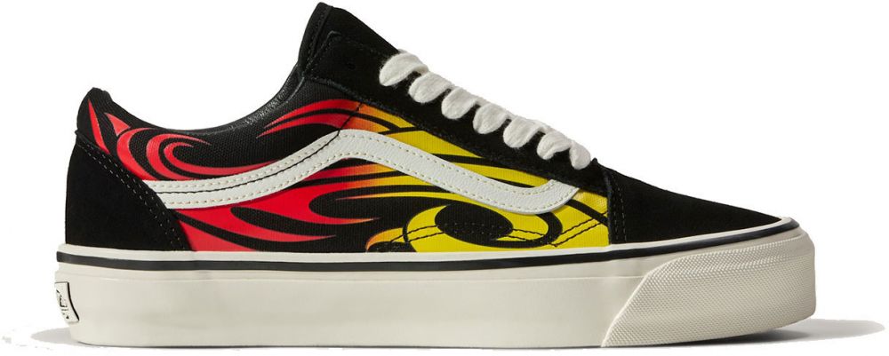 Vans LX Old Skool Y2K Flame Black White