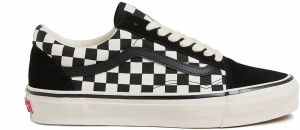 Vans LX Old Skool Checkerboard Shoe Black White