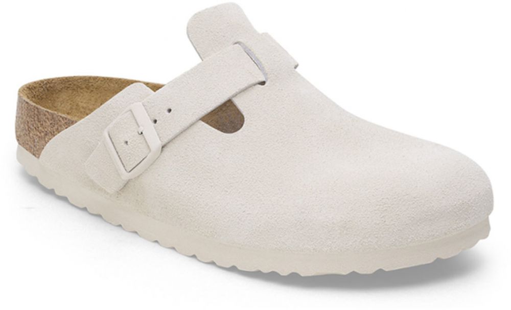 Birkenstock Boston Soft Footbed Suede Leather Regular Fit