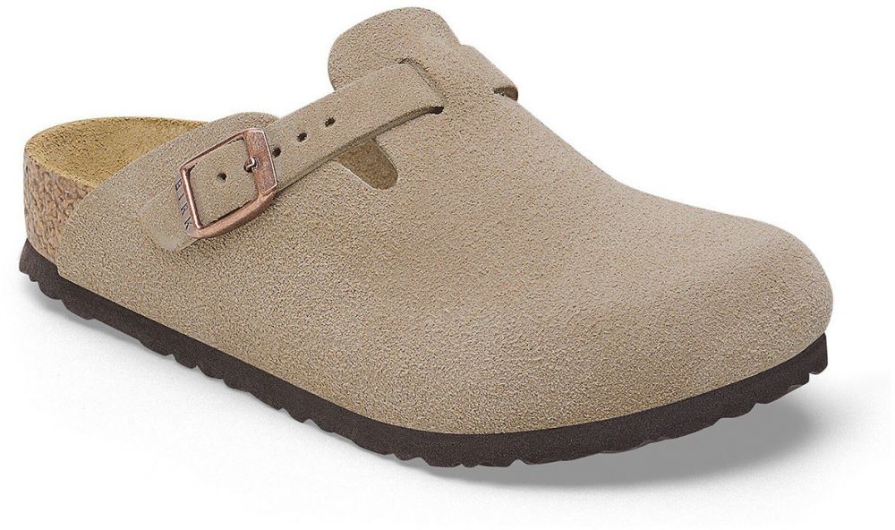 Birkenstock Boston Kids Suede Leather Narrow Fit
