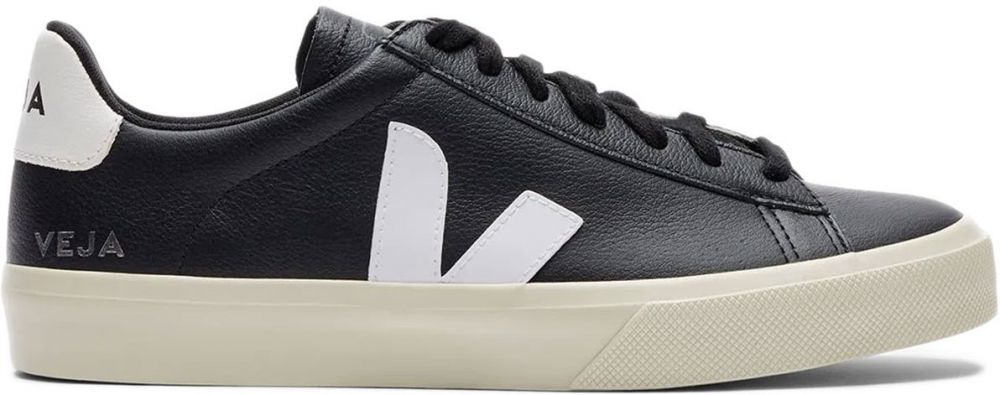 Veja Campo Chromefree Leather Black White