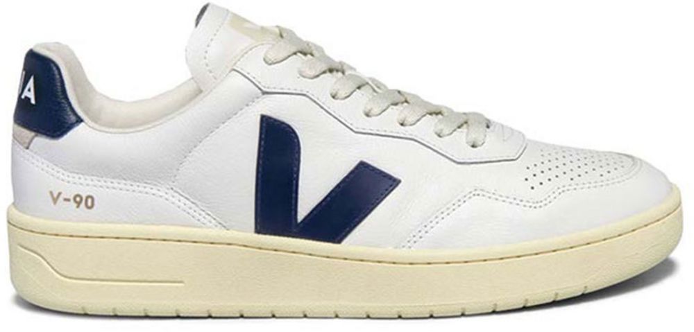 Veja V-90 O.T Leather Ex-White_Nautico