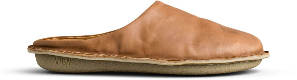 VIBAe ROMA Leather Cognac Brown