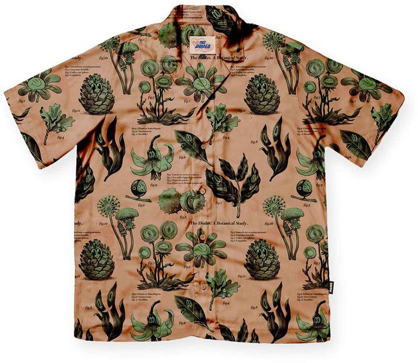 The Dudes Botanical Study Hawaiian Shirt