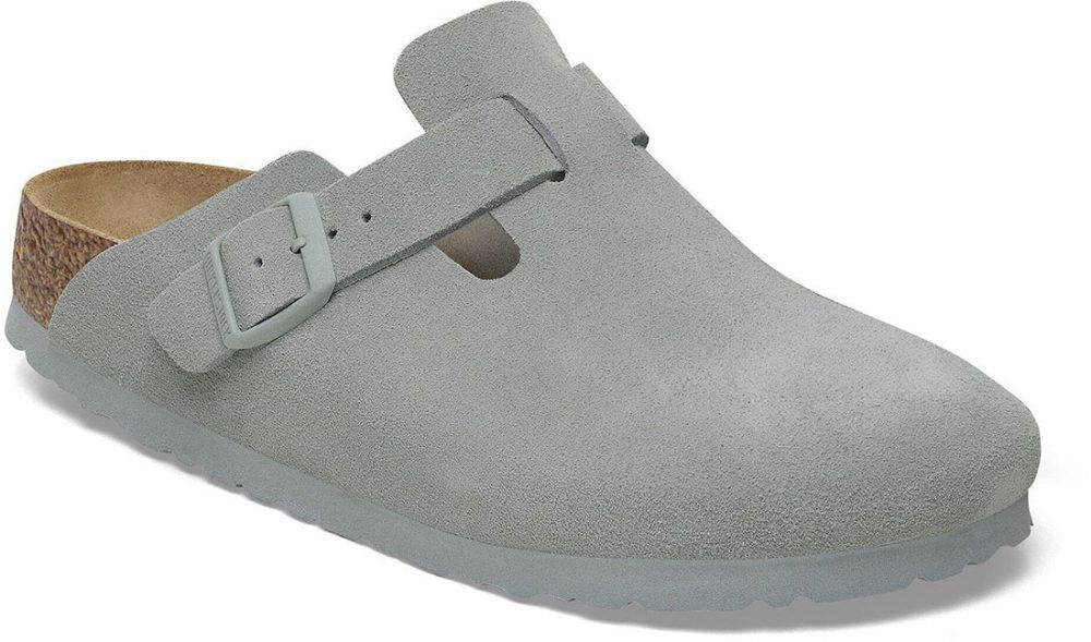 Birkenstock Boston Suede Leather Regular Fit