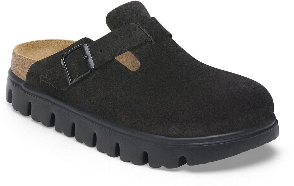 Birkenstock Boston Chunky Suede Leather Narrow Fit