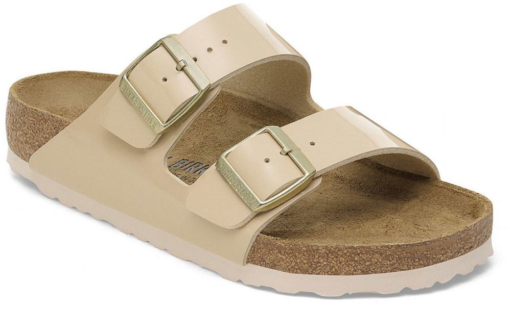 Birkenstock Arizona Birko-Flor Patent Narrow Fit