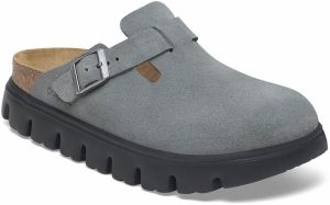 Birkenstock Boston Chunky Suede Leather Narrow Fit