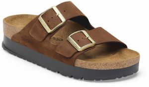Birkenstock Arizona PAP Flex Platform Nubuk Leather Narow Fit